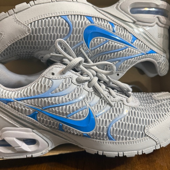 Nike Air Max Torch 4, Wolf Grey& Blue - Picture 1 of 6